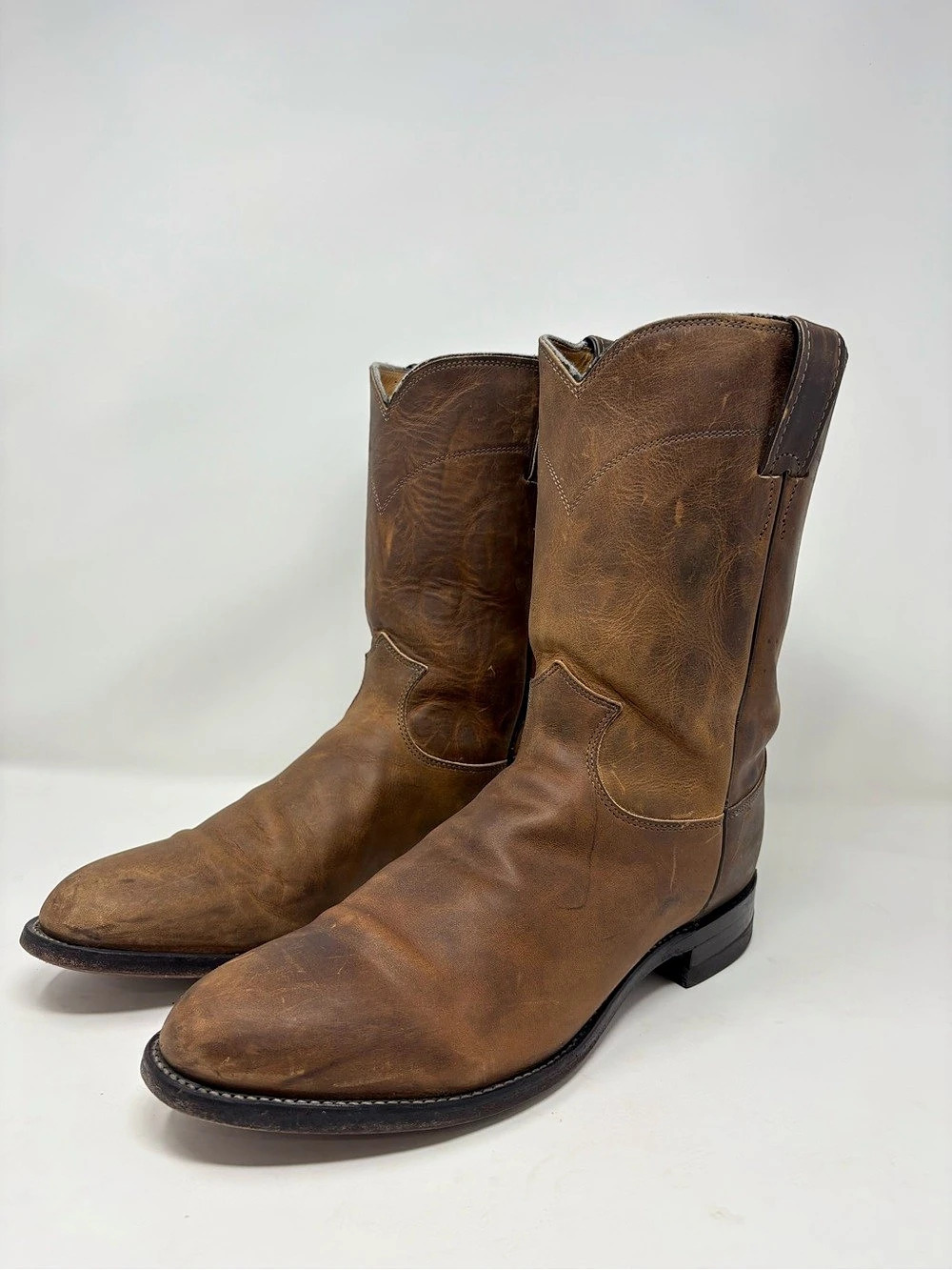 Justin 3408 Men's Western Boots US 10.5 D Brown
